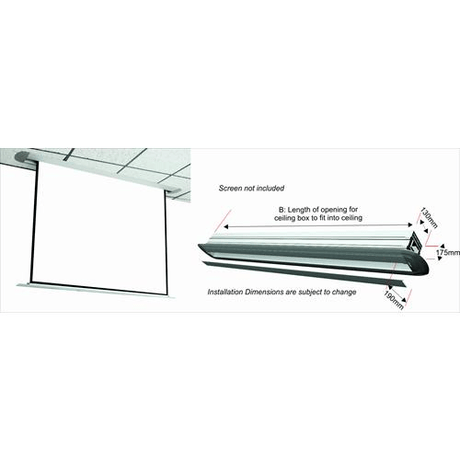 Parrot Projector Screen Ceiling Box to Fit 3050 Screen 3520mm SC0679