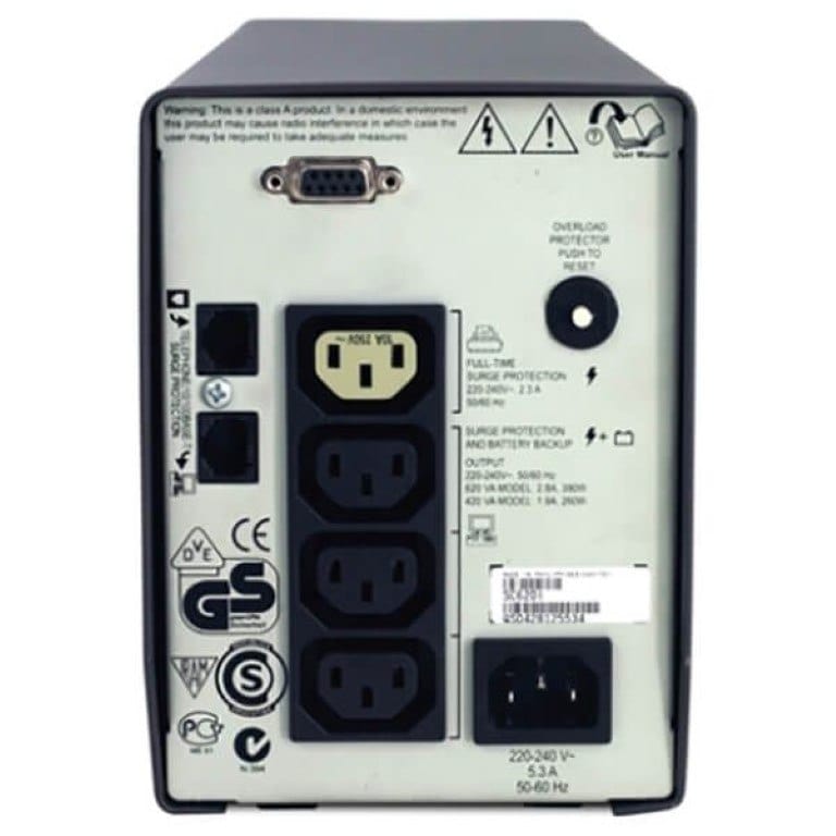APC 0.62 kVA 390W Line-Interactive Smart-UPS SC620I