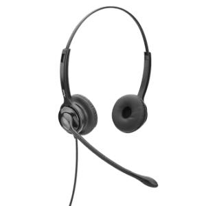 Talk2 Premium Range Binaural Headset with Adjustable Mic SD906-QD