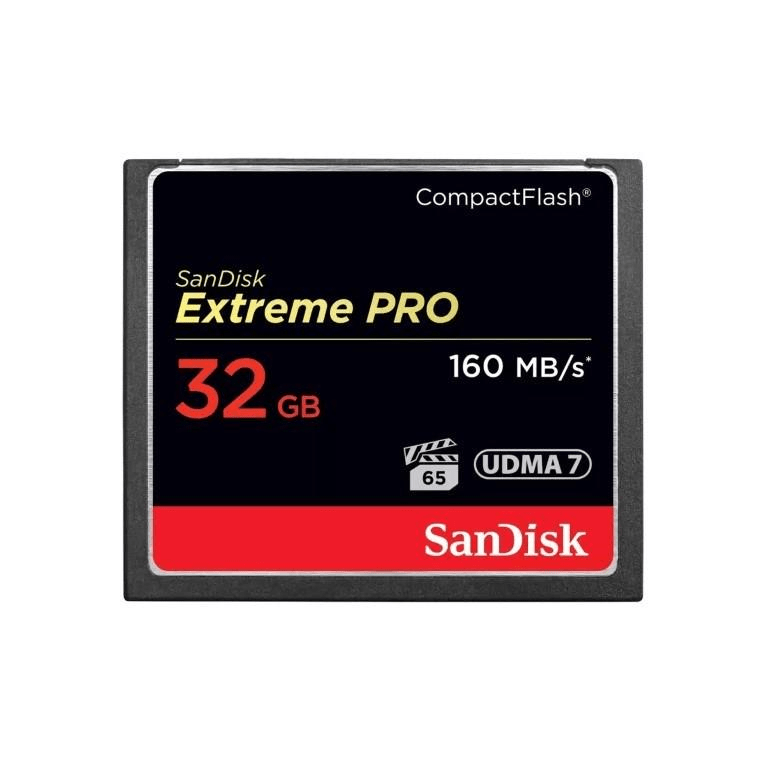 SanDisk Extreme Pro 32GB CompactFlash Memory Card SDCFXPS-032G-X46