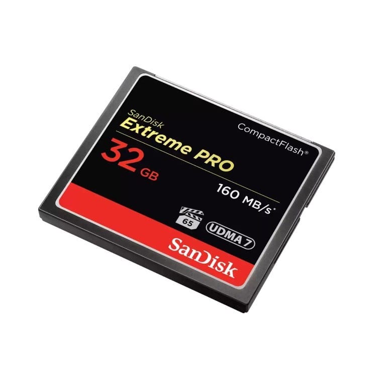 SanDisk Extreme Pro 32GB CompactFlash Memory Card SDCFXPS-032G-X46