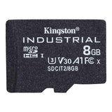 Kingston Technology 8GB microSDHC UHS-I Industrial Temp Card Single Pack without Adapter SDCIT/8GBSP