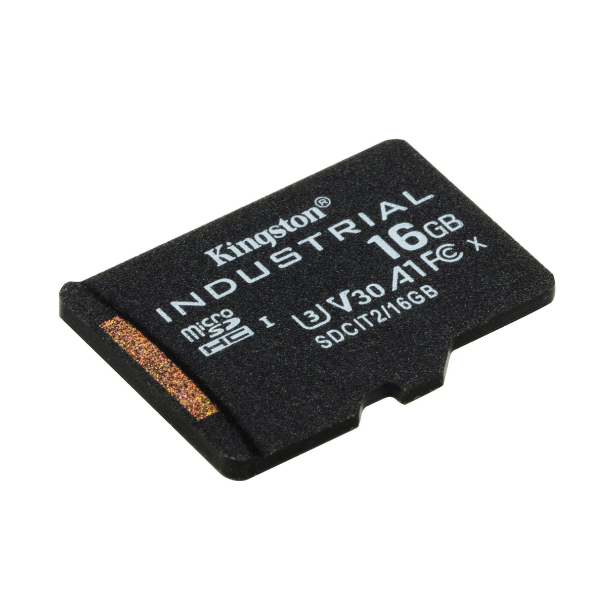 Kingston Technology Industrial C10 16GB microSDHC A1 pSLC Card with SD Adapter SDCIT2/16GB