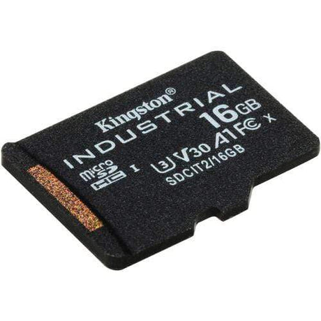 Kingston Technology Industrial C10 16GB microSDHC A1 pSLC Card Single Pack without Adapter SDCIT2/16GBSP
