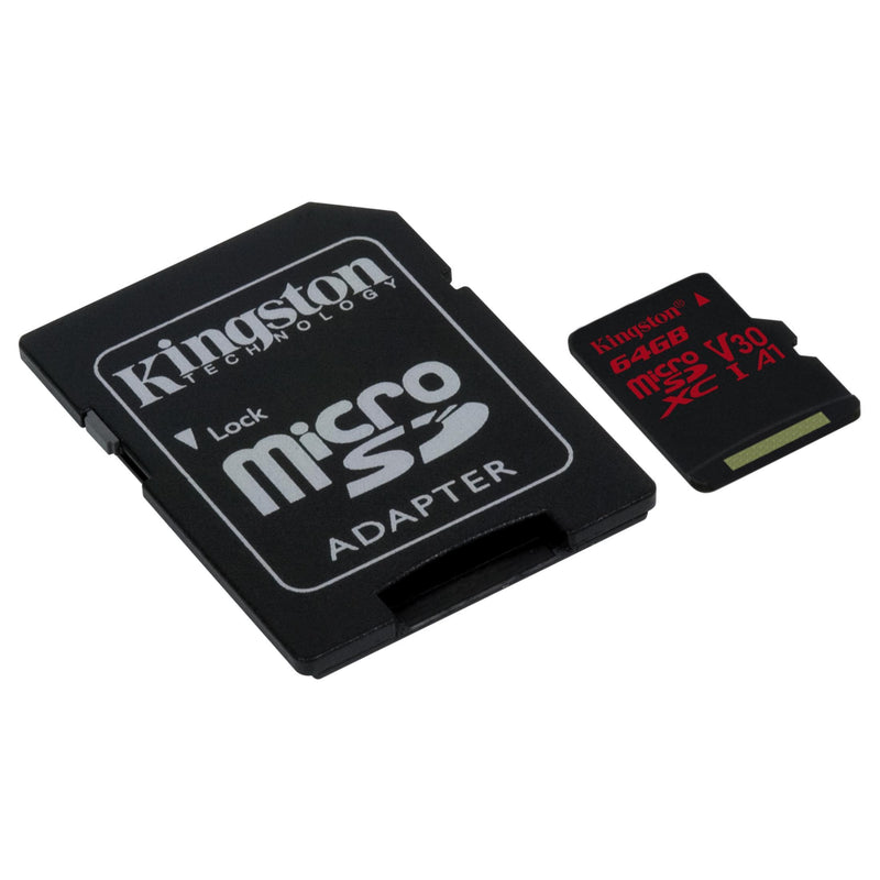 Kingston Technology Canvas React memory card 64 GB MicroSDXC UHS-I Class 10