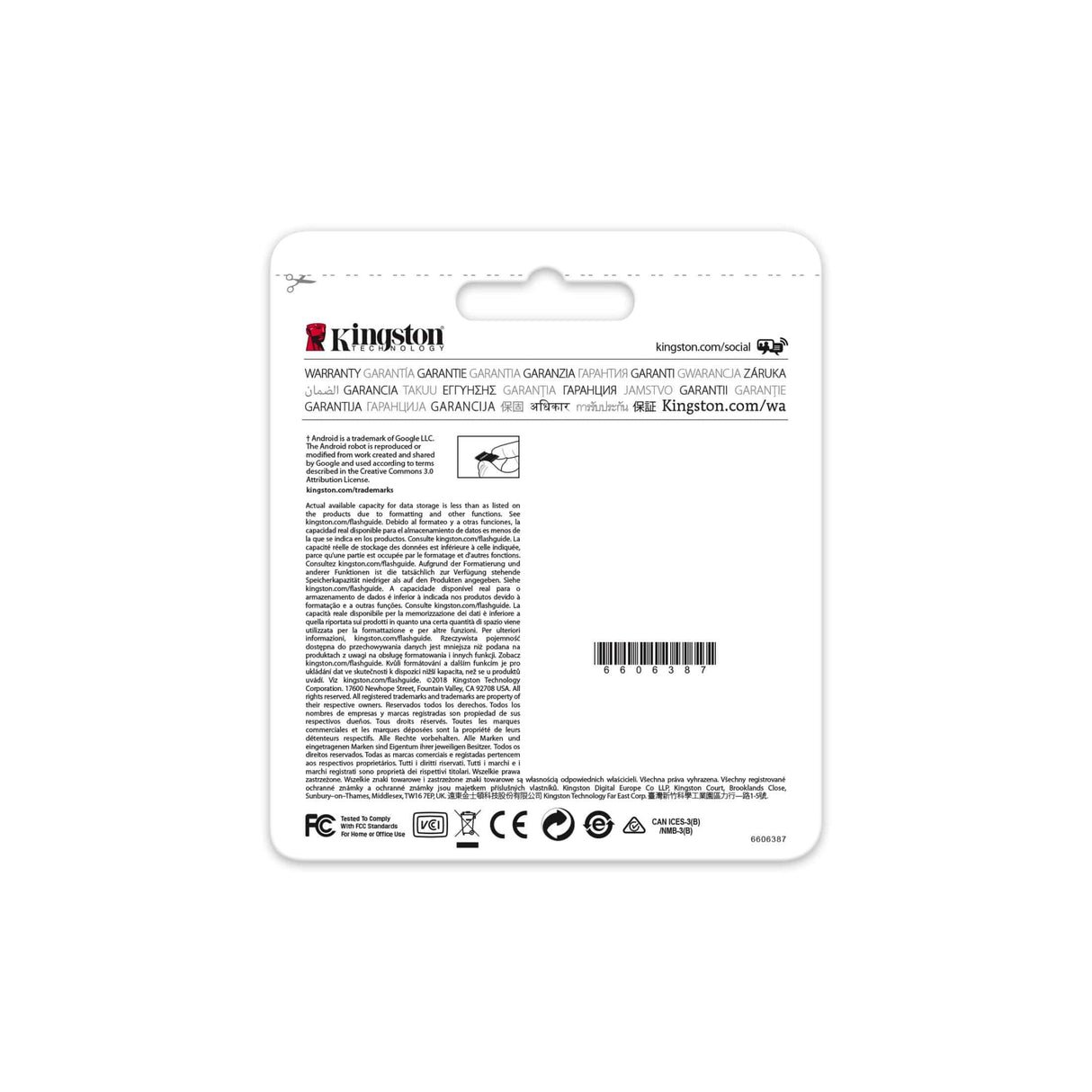 Kingston Technology Canvas Select memory card 16 GB MicroSDHC UHS-I Class 10