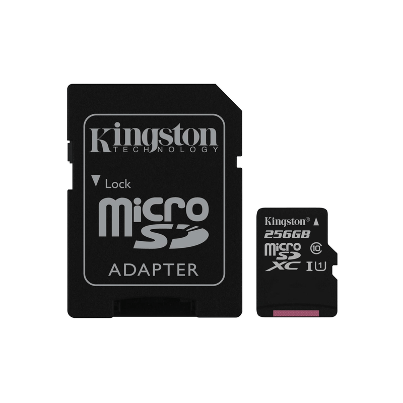 Kingston Technology Canvas Select memory card 256 GB MicroSDXC UHS-I Class 10