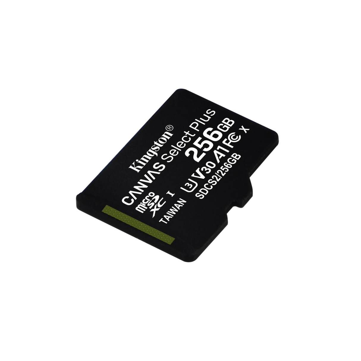 Kingston Canvas Select Plus Memory Card 256GB MicroSDXC Class 10 UHS-I SDCS2/256GB