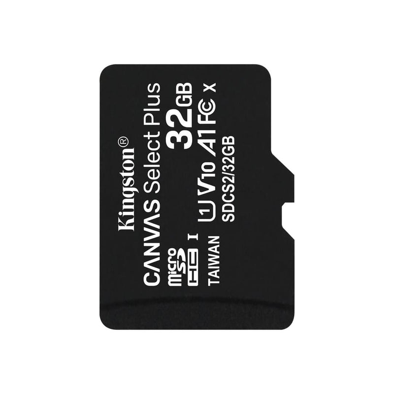 Kingston Canvas Select Plus Memory Card 32GB MicroSDHC Class 10 UHS-I SDCS2/32GB