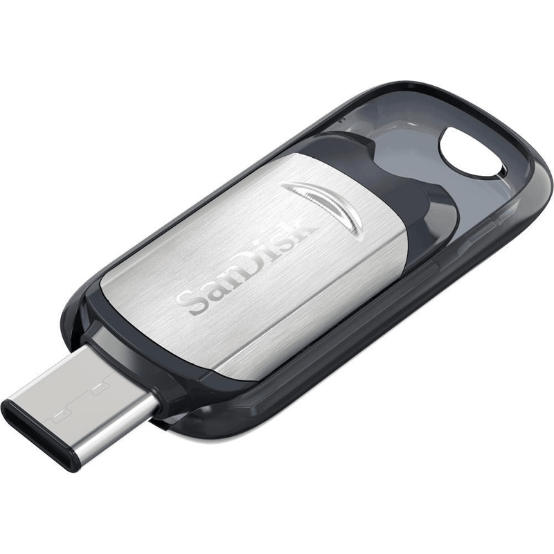 SanDisk Ultra 64GB USB 3.2 Gen 1 Type-C Black and Silver USB Flash Drive SDCZ450-064G-G46