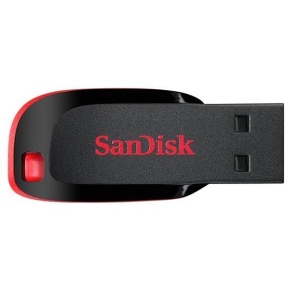 Sandisk Cruzer Blade 16GB USB 2.0 Flash Drive SDCZ50016GB35