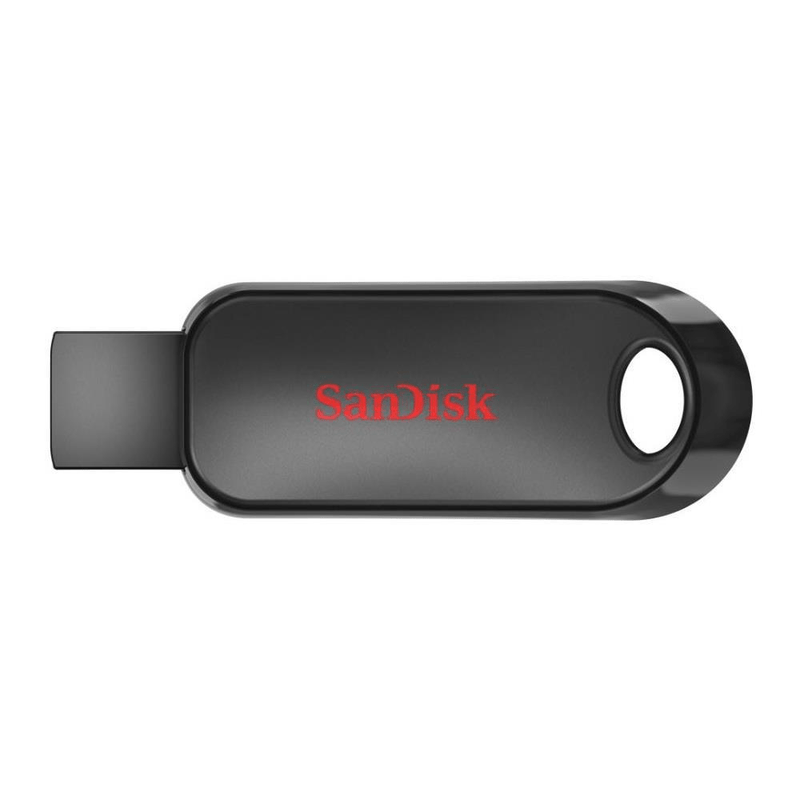 SanDisk Cruzer Snap 16GB USB 2.0 Type-A Black USB Flash Drive SDCZ62-016G-G35