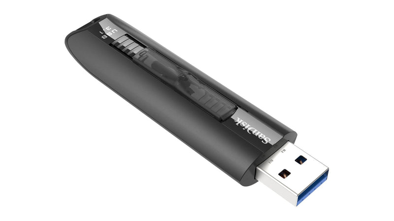 SanDisk Extreme Go 64GB USB 3.2 Gen 1 Type-A Black USB Flash Drive SDCZ800-064G-G46