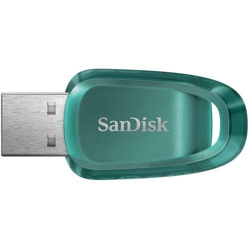 SanDisk Ultra Eco 128GB USB Type-A 3.2 Green USB Flash Drive SDCZ96-128G-G46
