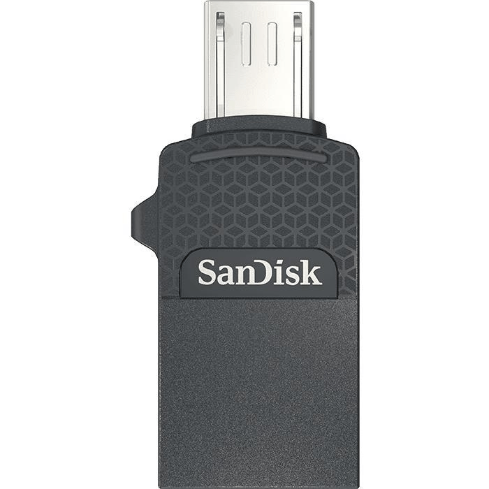 SanDisk Dual Drive 32GB USB Type-A / Micro-USB 2.0 Black Flash SDDD1-032G-G35