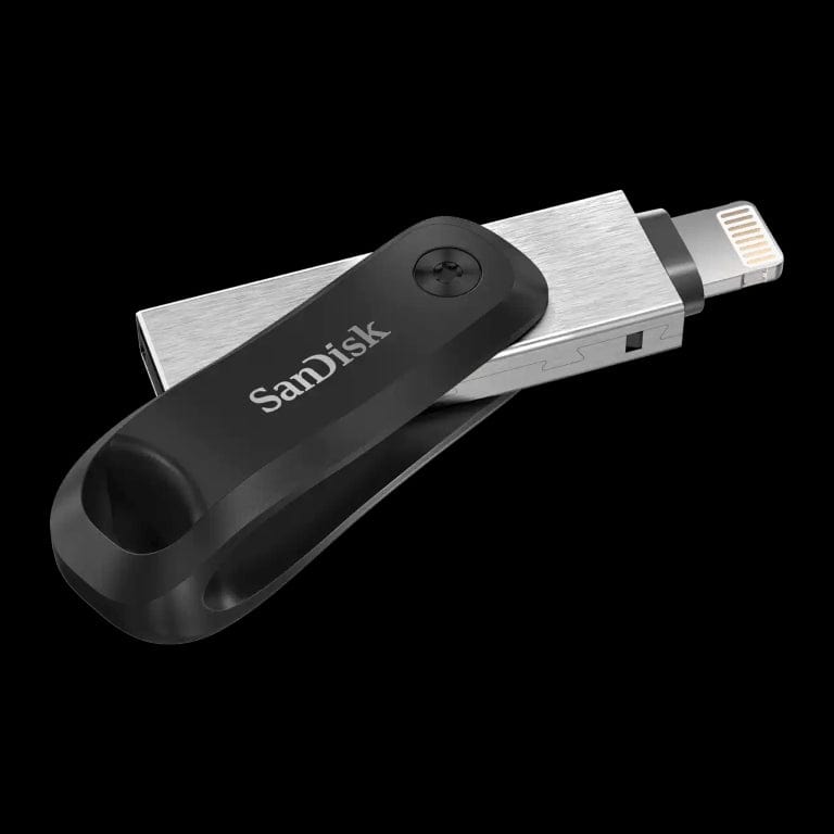 SanDisk iXpand Flash Drive Go 256GB USB3.0 and Lightning for iPhone and IPad SDIX60N-256G-GN6NE