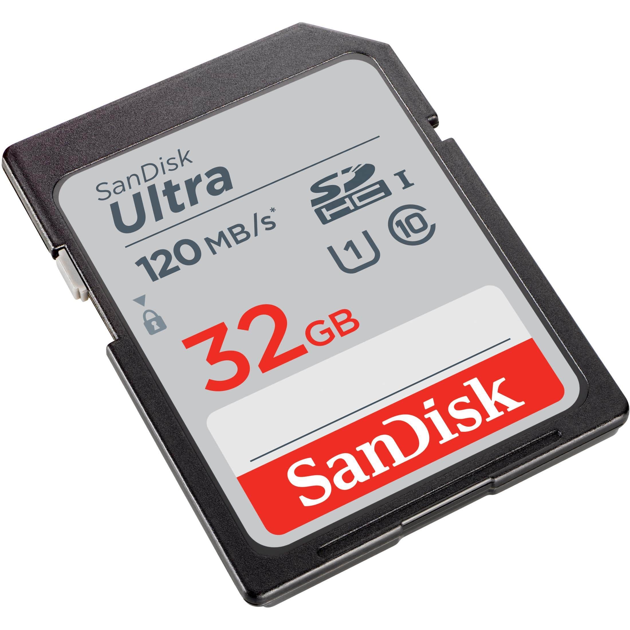 SanDisk Ultra memory card 32 GB SDHC UHS-I Class 10 – FirstShop