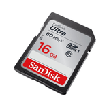 SanDisk Ultra Memory Card 16GB SDHC Class 10 UHS-I SDSDUNC-016G-GN6IN