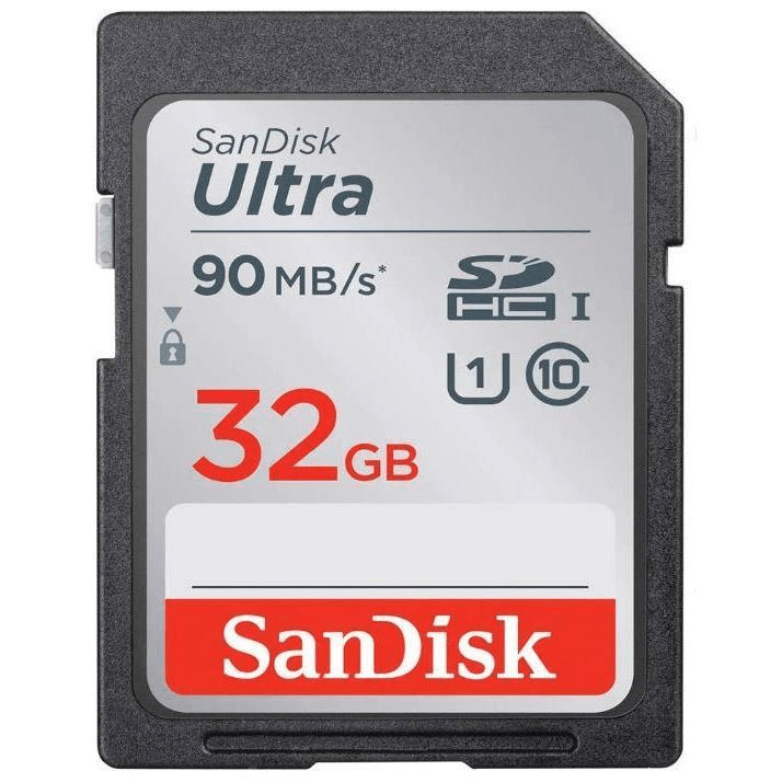 SanDisk Ultra Memory Card 32GB SDHC Class 10 UHS-I SDSDUNR-032G-GN6IN