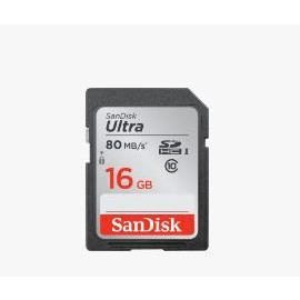 SanDisk Ultra memory card 16 GB SDHC UHS-I Class 10