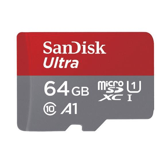SanDisk Ultra memory card 64 GB MicroSDXC UHS-I Class 10
