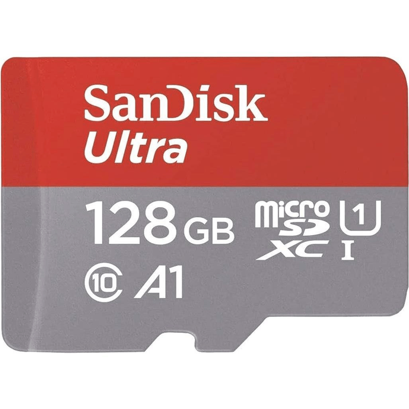 SanDisk Ultra Memory Card 128 GB MicroSDXC UHS-I Class 10 SDSQUAB-128G-GN6MN