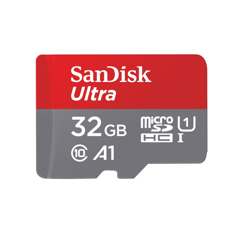 SanDisk Ultra Memory Card 32GB MicroSDHC Class 10 UHS-I SDSQUAR-032G-GN6IA