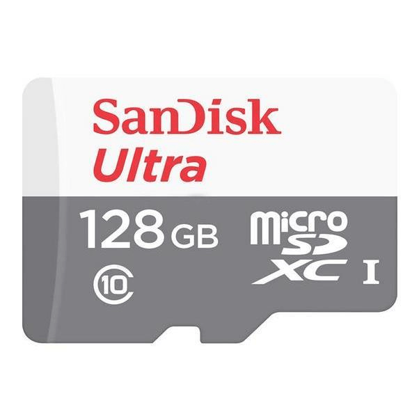 SanDisk Ultra USD Memory Card 128GB MicroSDXC Class 10 SDSQUNS-128G-GN6MN