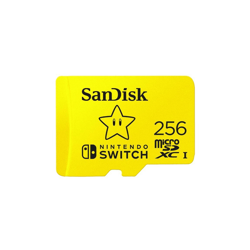 SanDisk 256GB MicroSDXC UHS-I Memory Card SDSQXAO-256G-ANCZN