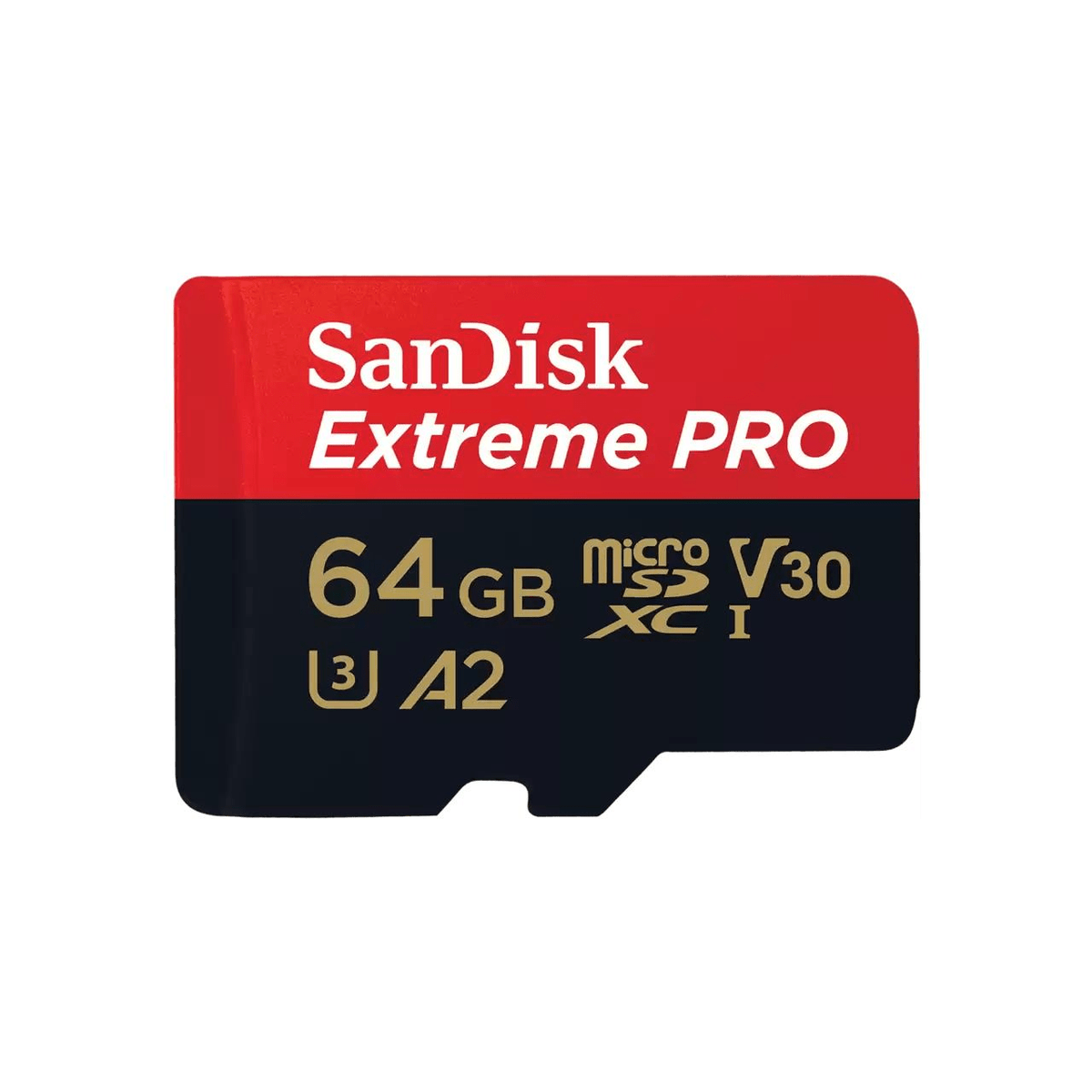 SanDisk Extreme PRO 64GB MicroSDXC UHS-I Memory Card SDSQXCU-064G