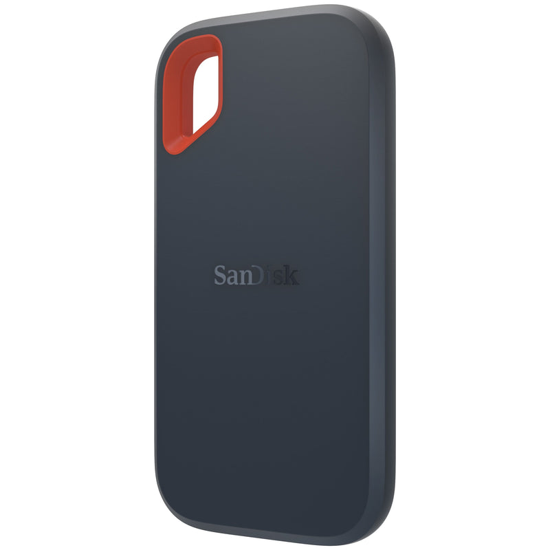 SanDisk Extreme 250GB Gray and Orange External SSD SDSSDE60-250G-G25