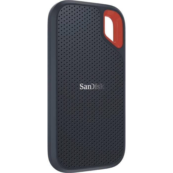 SanDisk Extreme 2TB Gray and Orange External SSD SDSSDE60-2T00-G25