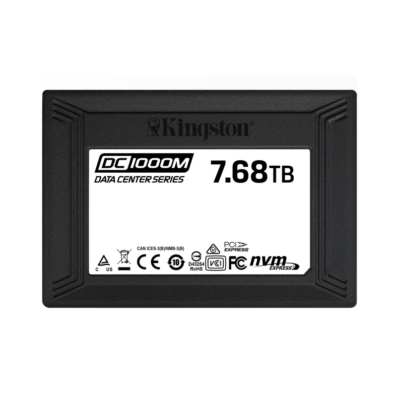 Kingston Technology DC1000M 2.5" 7680 GB U.2 3D TLC NVMe