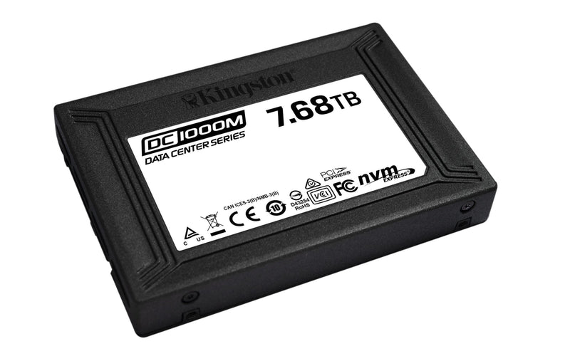 Kingston Technology DC1000M 2.5" 7680 GB U.2 3D TLC NVMe