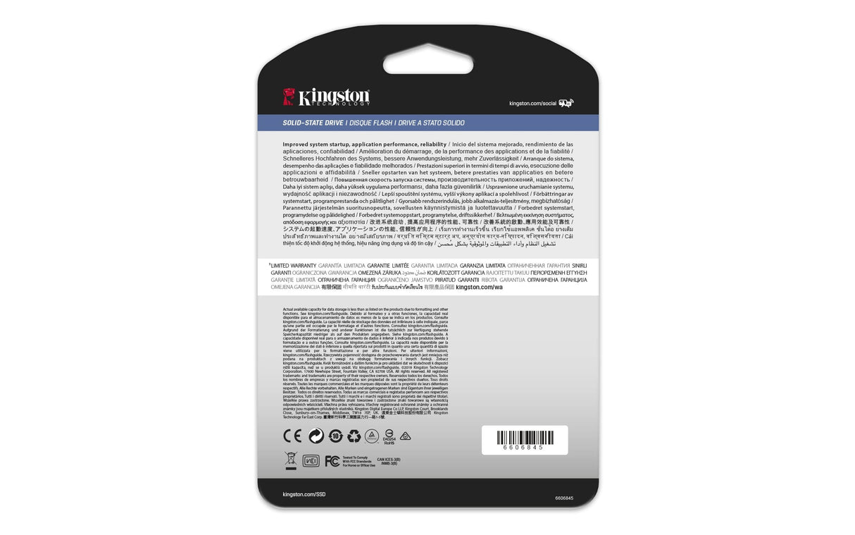 Kingston DC450R 2.5-inch 480GB Serial ATA III 3D TLC Internal SSD SEDC450R/480G