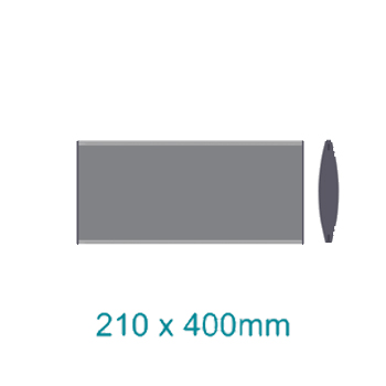 Parrot Sign Frame 210x400mm Double Sided Wall Mounted SF2140D