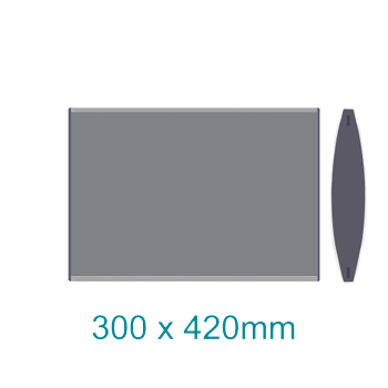 Parrot Sign Frame 300x420mm Double Sided Wall Mounted SF4030