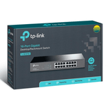 TP-Link 16-port Gigabit Desktop and Rackmount Unmanaged Switch SG1016D