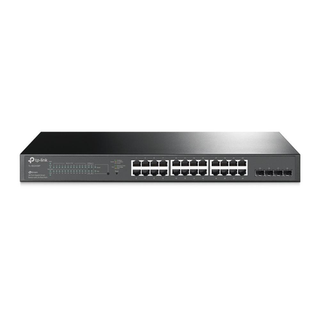 TP-Link SG2428P 24-Port Gigabit Smart Switch with 4 SFP Slots