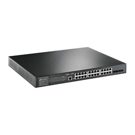 TP-Link SG3428XMP Jetstream 24-Port Gigabit and 4-Port 10GE SFP L2 Managed Switch