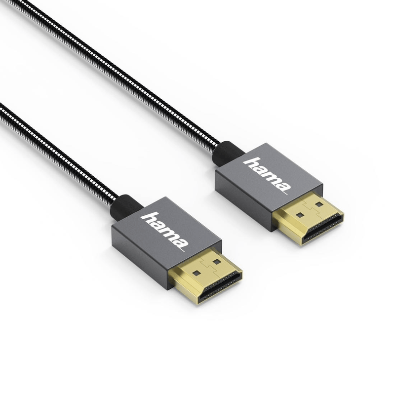 Hama Elite Metal HDMI Ethernet Cable 0.75m 00135792