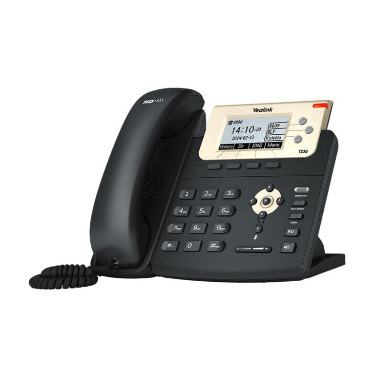 Yealink SIP-T23G IP Phone with 3 Lines LCD Black