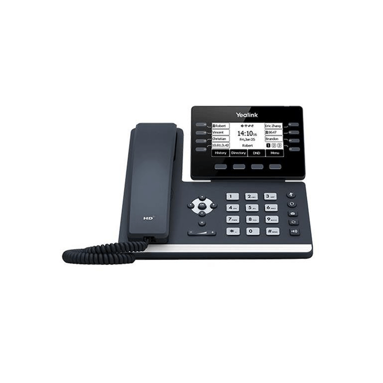 Yealink T53W Dual Band Wi-Fi IP Phone Excludes PSU SIP-T53W Black 8 Lines LCD