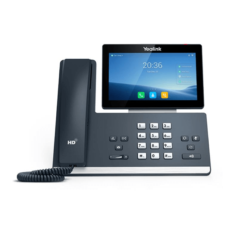 Yealink T58W 7-inch Elite Desktop Collaboration Device with Handset and Android 9.0 SIP-T58W