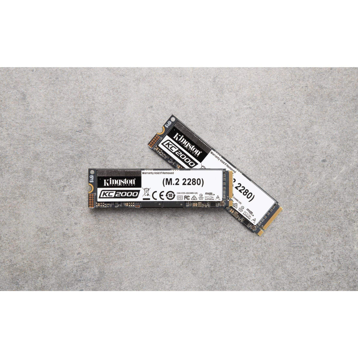 Kingston KC2000 M.2 500GB PCI Express 3.0 Internal SSD SKC2000M8/500G