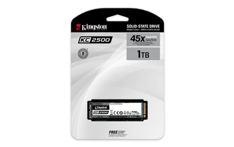 Kingston KC2500 M.2 1TB PCIe 3.0 3D TLC NVMe Internal SSD SKC2500M8/1000G