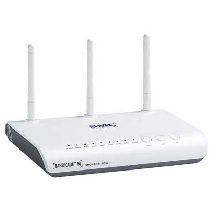 SMC SMCWBR14S-3GN Wi-Fi 4 Wireless Router - Fast Ethernet White EU SMCWBR14S-3GN EU