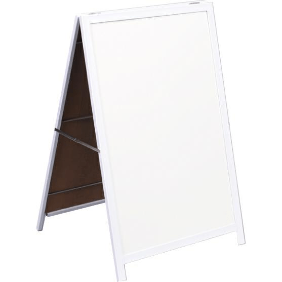 Parrot A-Frame Whiteboard Non Mag Steel Frame 900x600mm SN0824