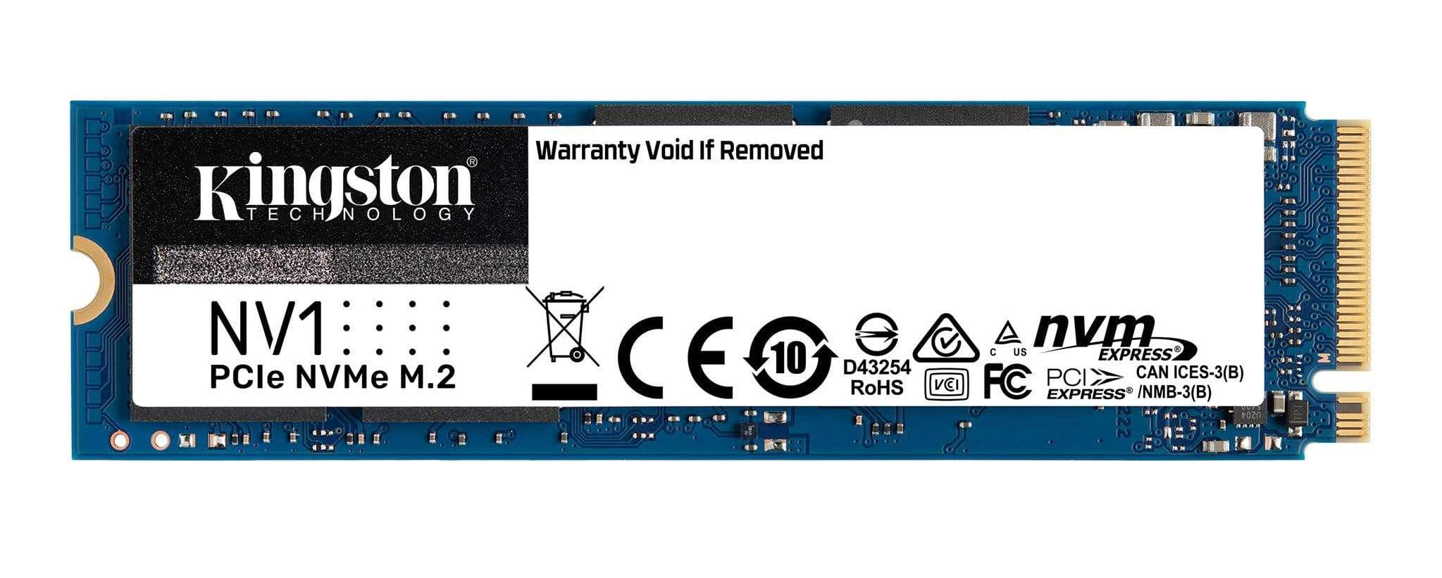 Kingston NV1 M.2 1TB 2280 PCIe 3.0 NVMe Internal SSD SNVS/1000G