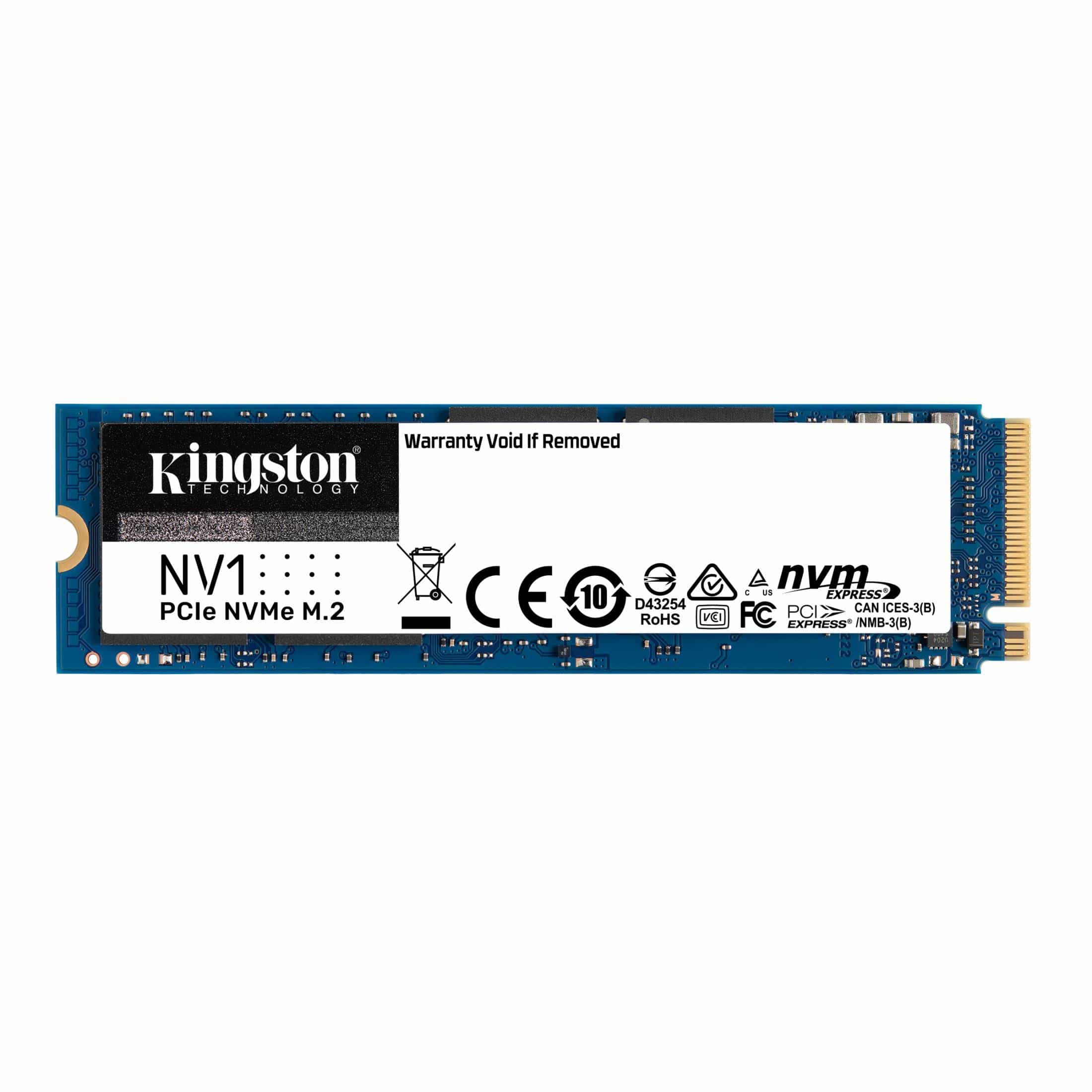 Kingston 250G NV1 M.2 2280 NVMe SSD SNVS/250G – FirstShop